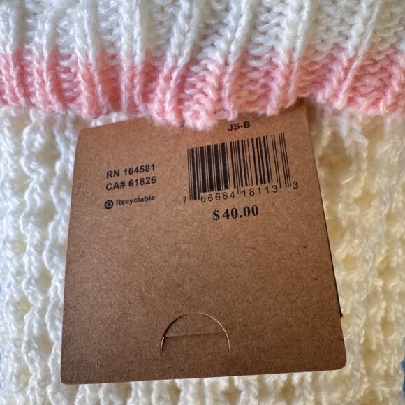 Cute & Cozy Just Cozy Knit Slipper Socks W/ Adorable Llama Face Design S/M Size - Picture 3 of 11